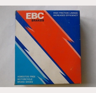 Honda CB450/500T EBC brakes / Rear Brake Shoes