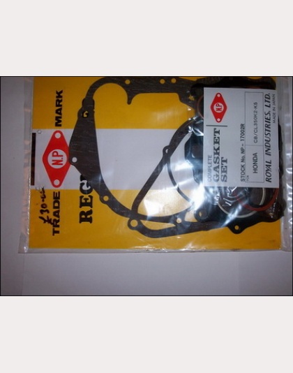 Honda CB350K4 Gasket set (pattern) P/N CB350GASN