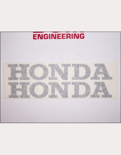 Honda fairing decals Black.(pair) P/N FDECHTYPE1D