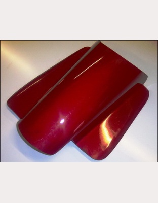 Honda racing rear splash guard. Fibre glass. Fits Honda - P/N CB350SG1A