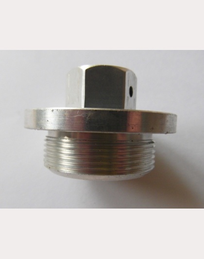 Drilled sump plug